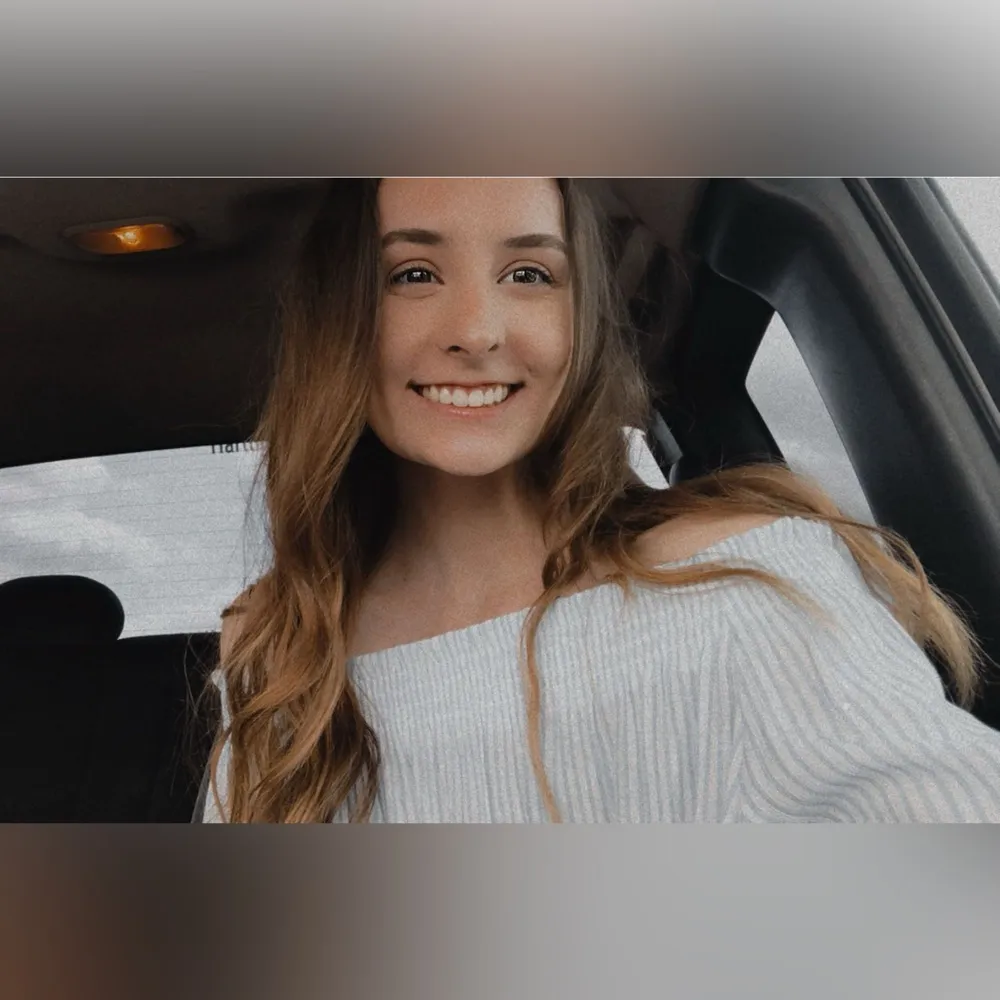 H&M Blue and White Striped Off The Shoulder Shortsleeved Blouse size 4 - Image 2