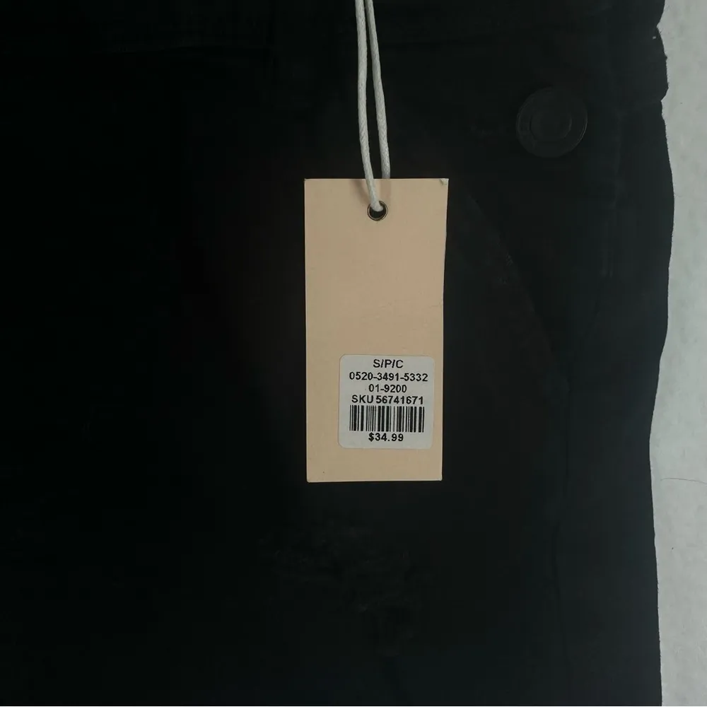 Streetwear Society Shortall Sallopette Courte Overalls Shorts Women’s S/P Black - Image 4