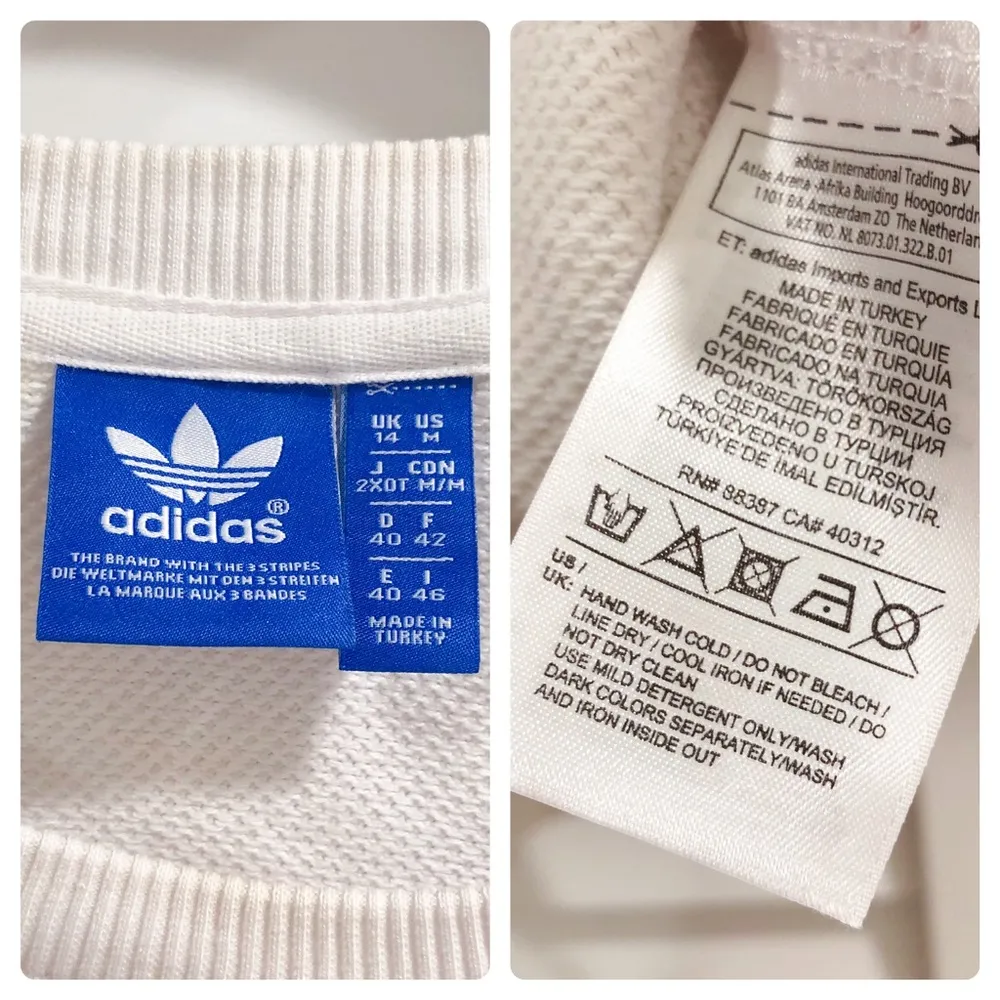 Adidas Vintage Style Crewneck Sweatshirt - Image 7
