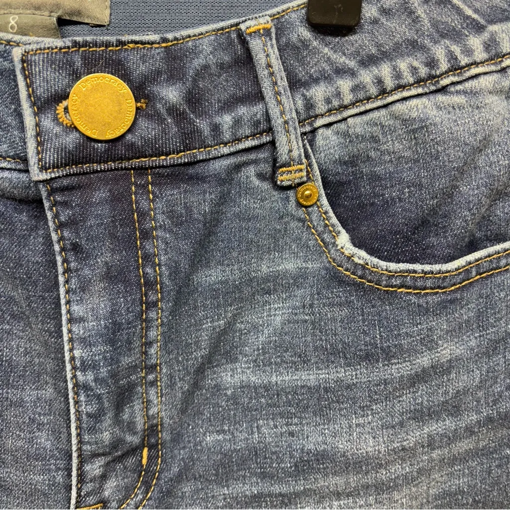 Democracy  Medium Blue Cropped‎ Jeans - Image 2