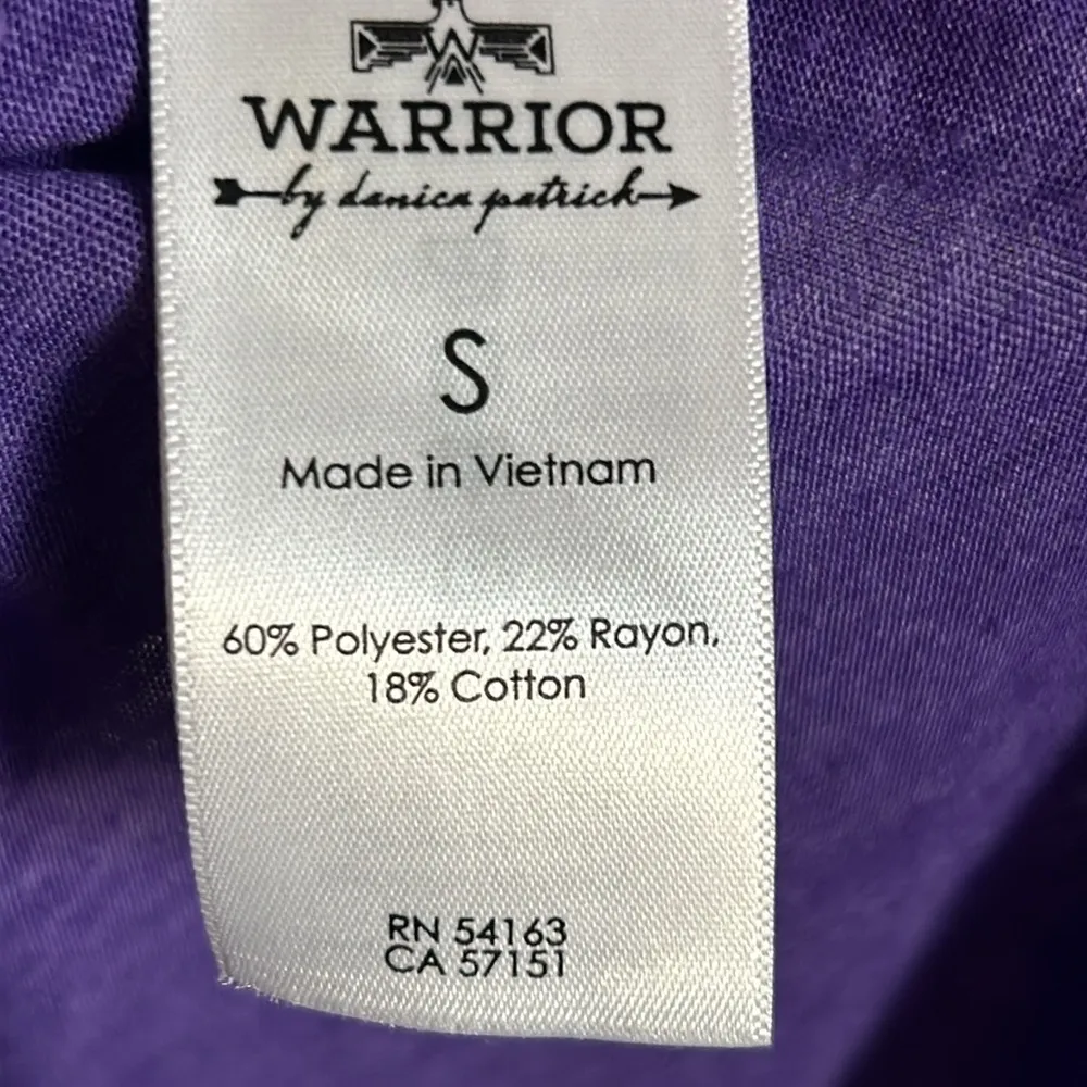 Warrior by Danica Patrick Casual High Low Tie Front Athleisure Muscle T - Image 11