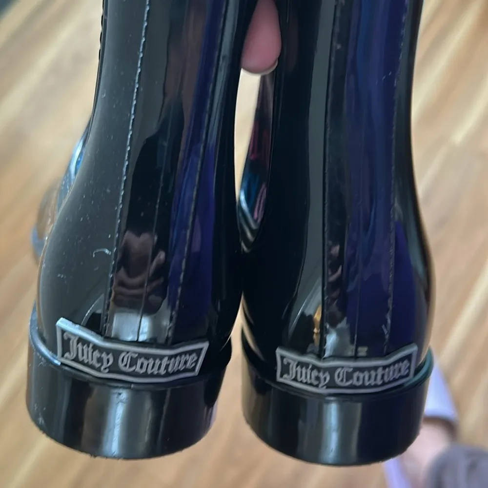 Juicy Couture Black Rain Boots - Image 8