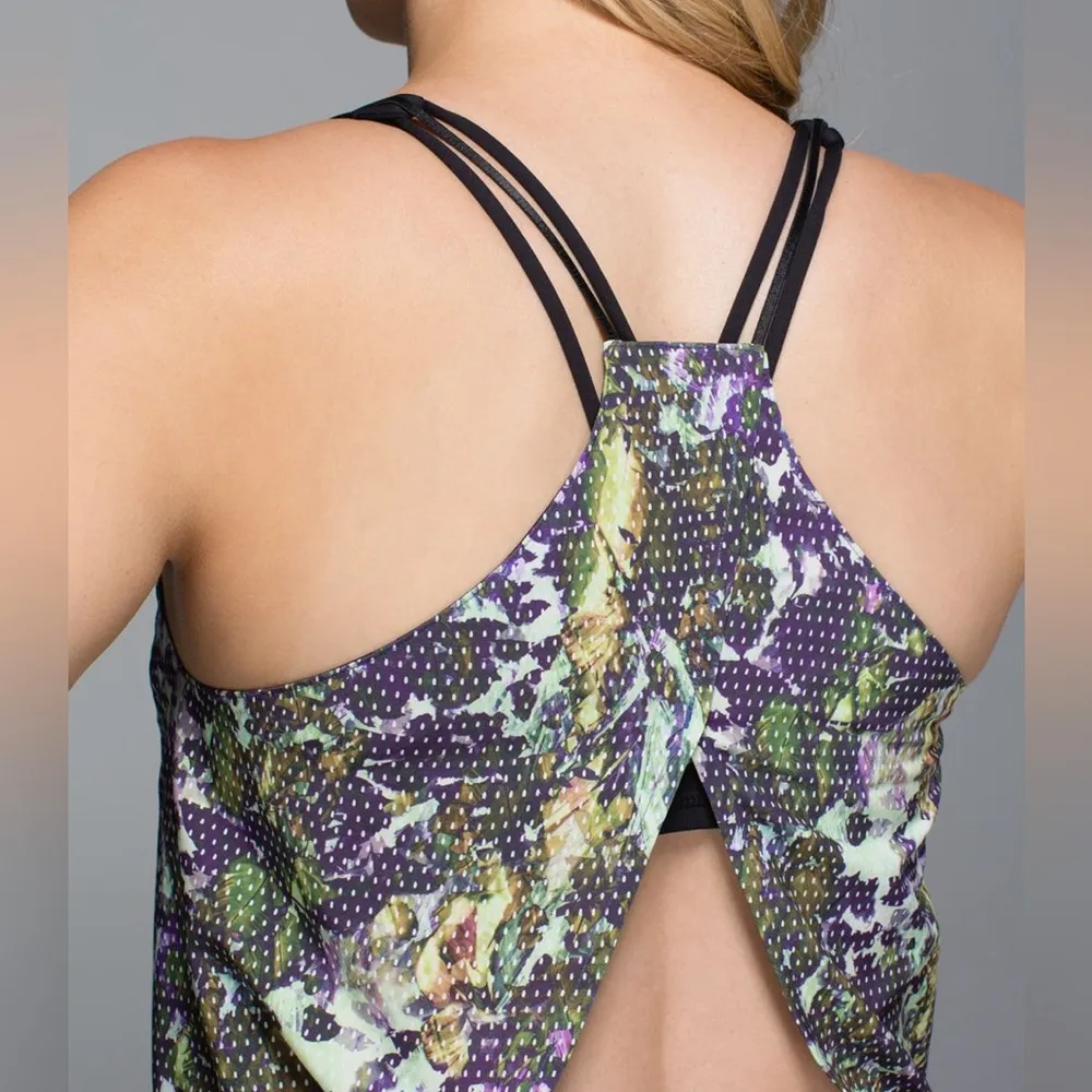 ၂LuluCity Summer DressFloral Sport White Multi / Narrow Court Stripe Black White - Image 6