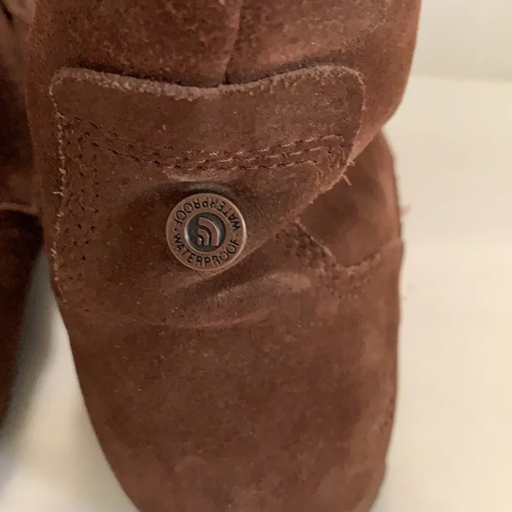 The North Face TNF brown lace up waterproof boots 6.5 WORN ONCE EXCELLENT - Image 6