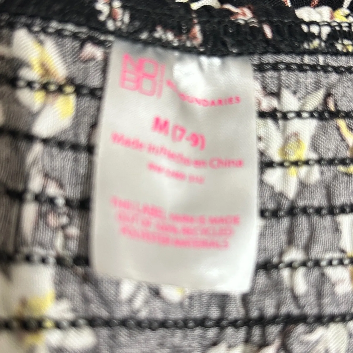 No Boundaries Juniors Cami M Black Floral Babydoll Lace Asymmetrical Hem Cottage - Image 8