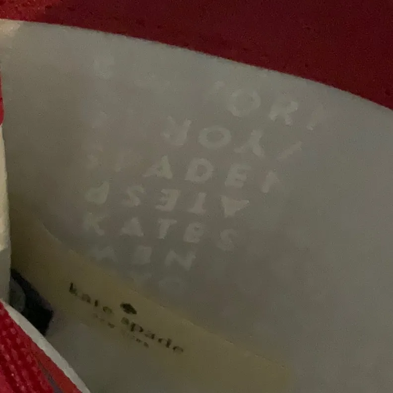 Kate Spade Vibrant Red Clutch. 8.5 X 5” Has Wear in Corners and Tab - Image 4