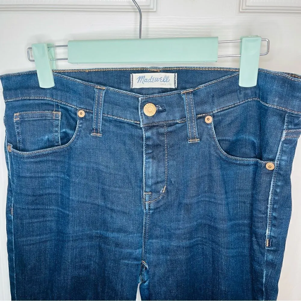 Madewell Low-rise Skinny Skinny Blue Jeans 6 - Image 4