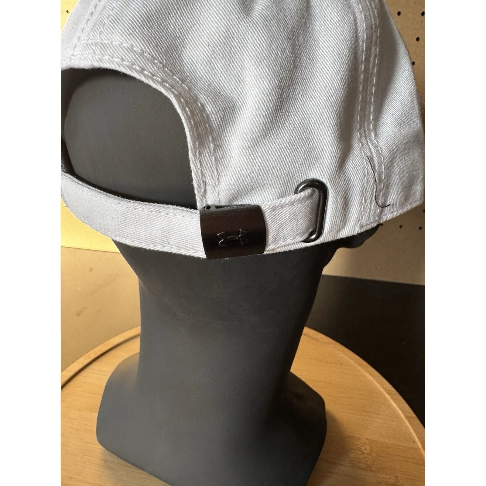 NEW Maryland Terrapins Terps White Under Armour‎ UA Free Adjustable Cap Women's - Image 4