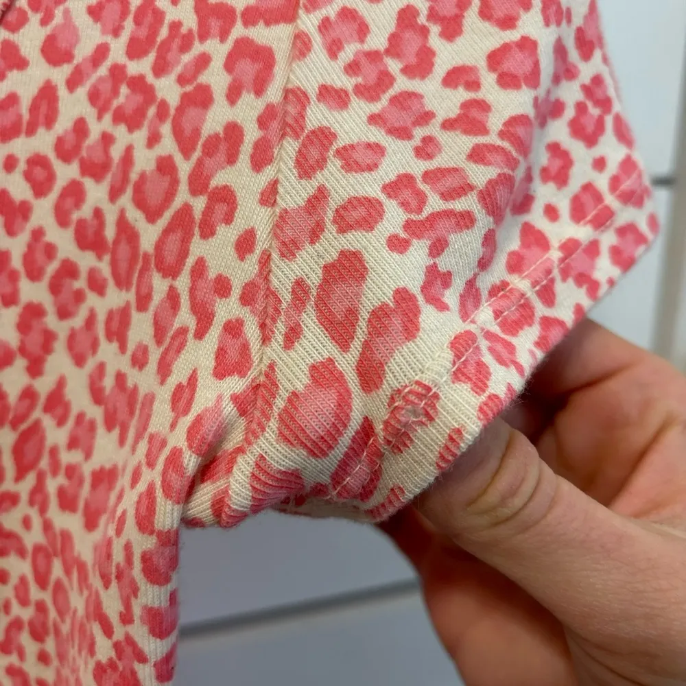Brandy Melville Pink Cheetah Zelly Top - Image 5