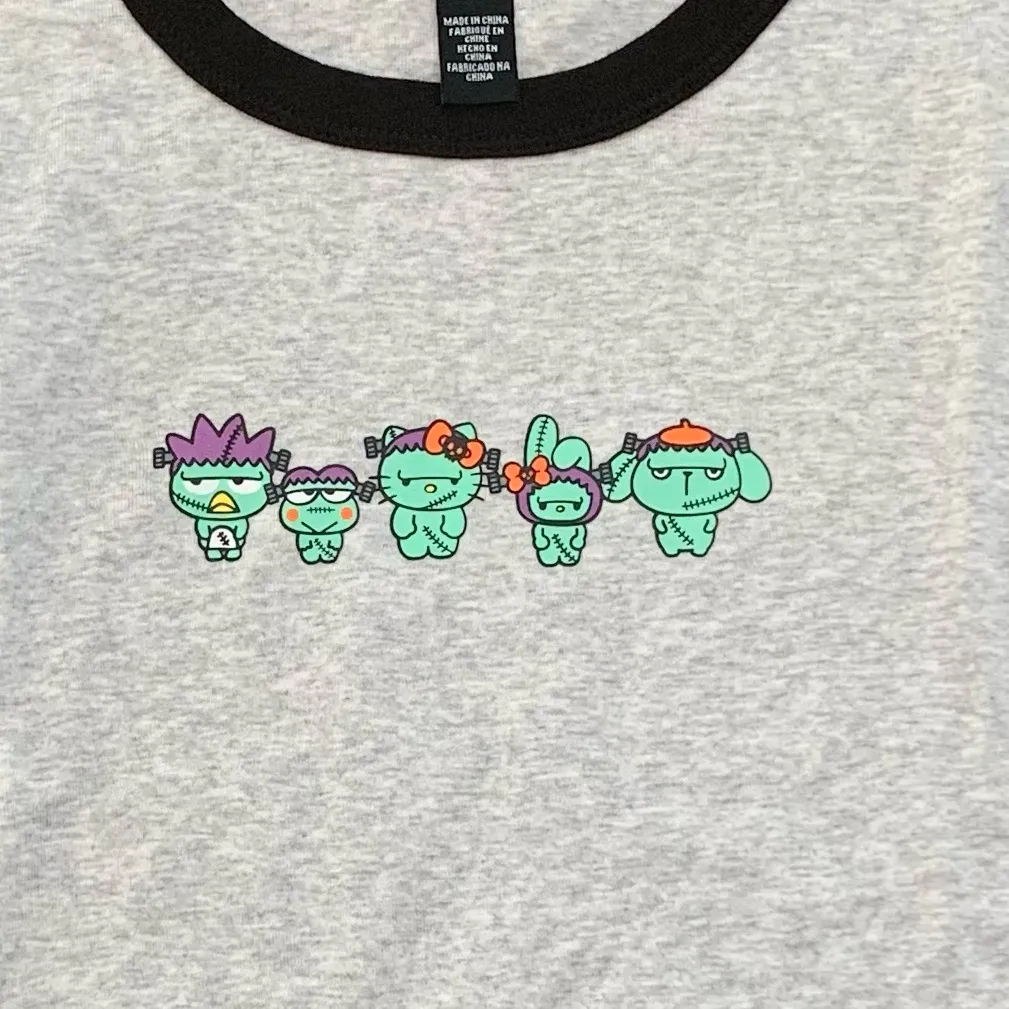 Hello Kitty Halloween Ringer T Shirt size 3X Sanrio - Image 6