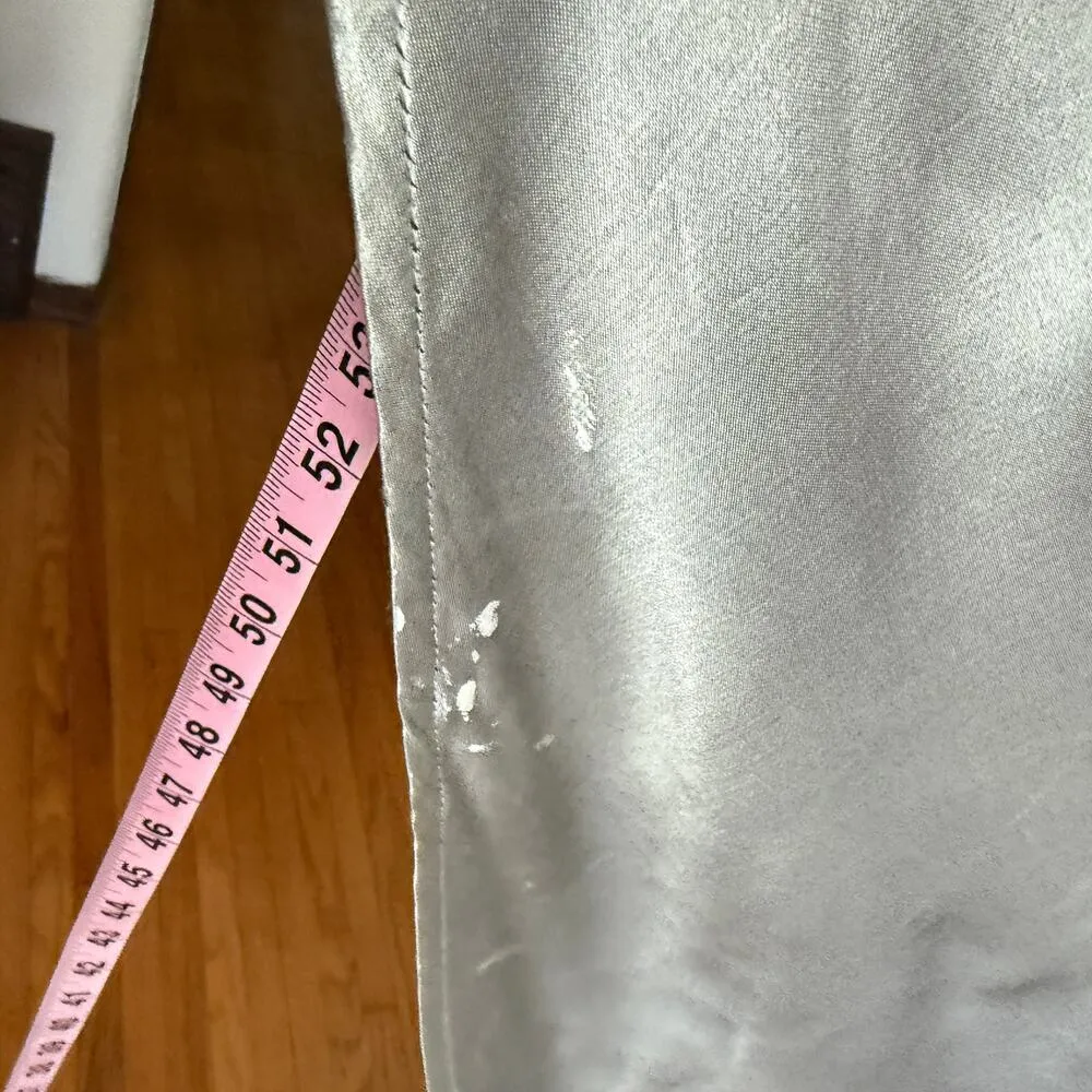 RAMPAGE | 90s Vintage embroidered velvet bodice satin skirt gown | Size 9 - Image 8