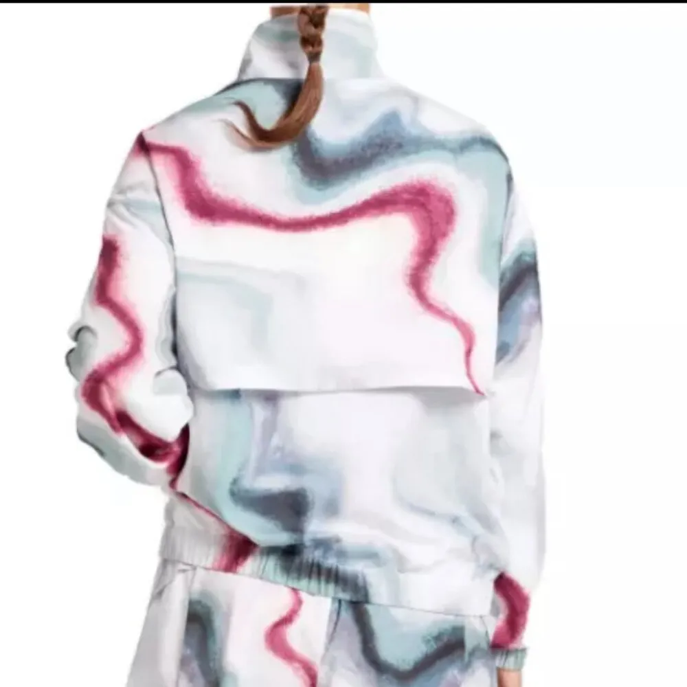 Calia Carrie Underwood Size M Jacket Women's Small Full Zip Airbrush Multicolor White Size M - Image 3