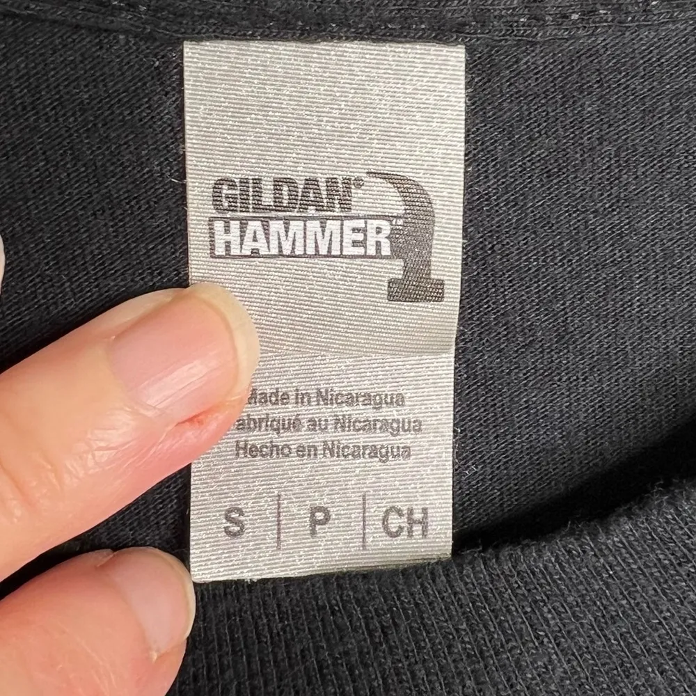 Freedom Tattoo Company Black Short Sleeve T Shirt Size Small Back Graphic Unisex - Image 3