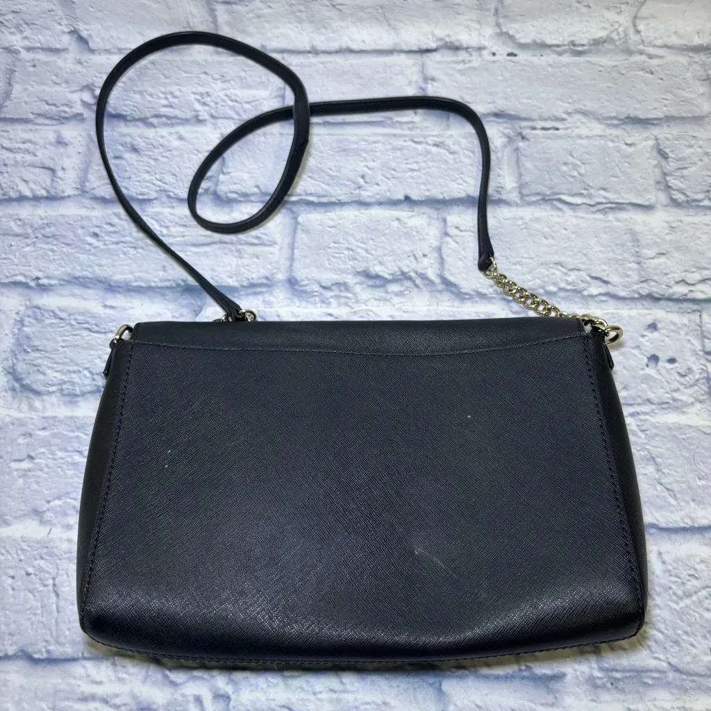 Kate Spade Black Tilden Place Alek Leather Crossbody Bag Great Condition - Image 3