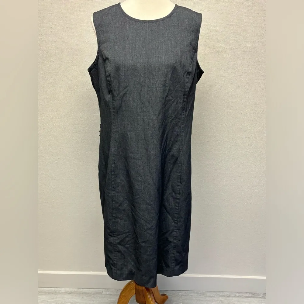 Women’s Calvin Klein Sleeveless Sheath Dress Black Size 14 - Image 6