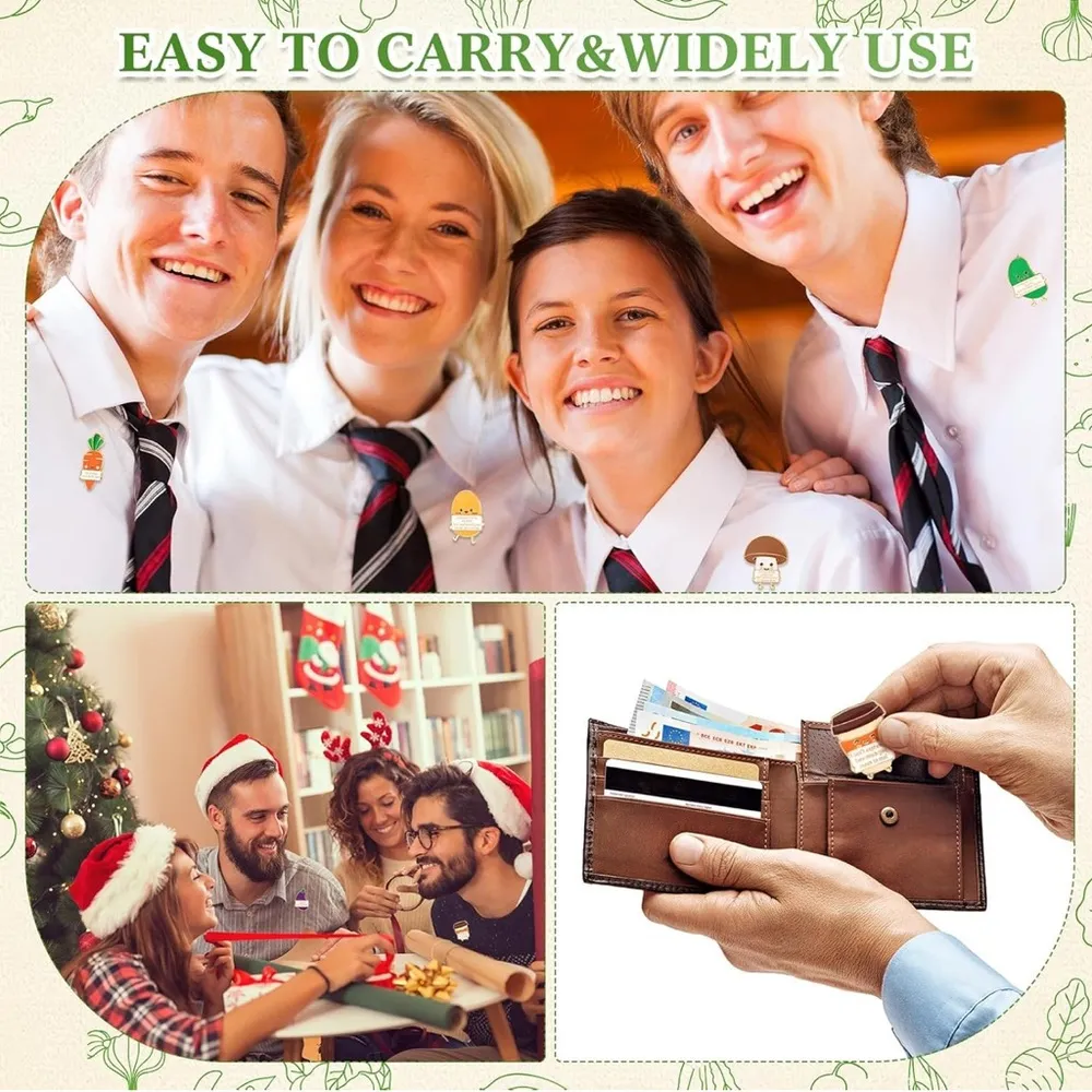 POSITIVE SUNFLOWER Brooch Pin + Affirmation Card Set, Yellow, Green, Gold Yellow - Image 13