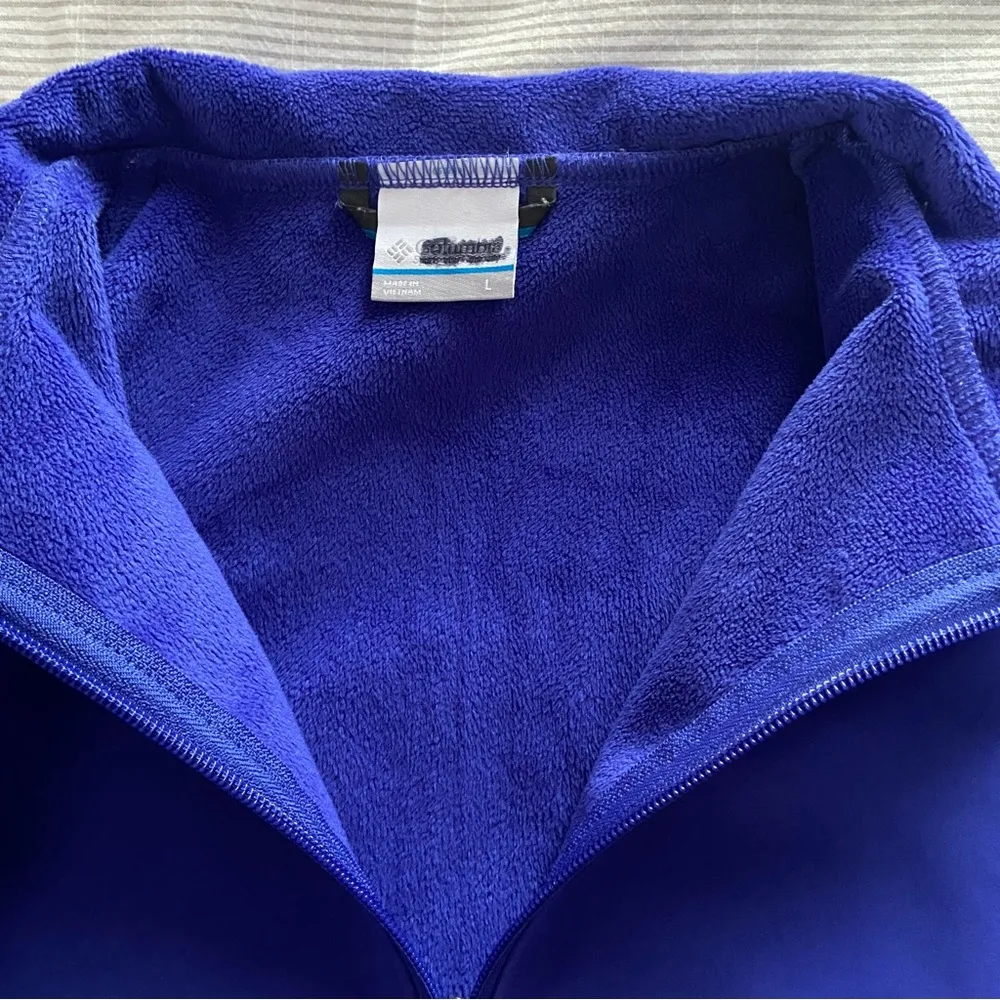 Columbia Royal Blue Softshell Jacket - Image 3