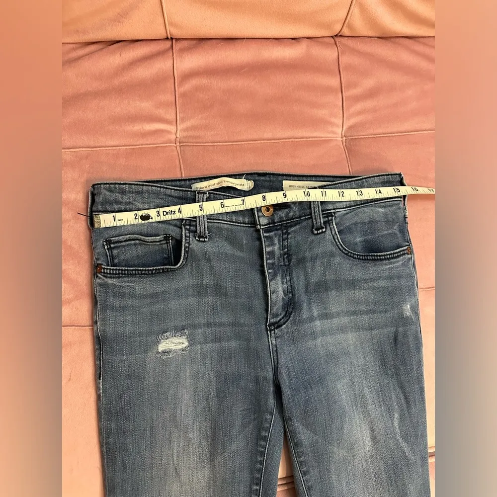 Anthropologie Pilcro And The Letter‎ Press High Rise Skinny Jeans SZ 28 - Image 5