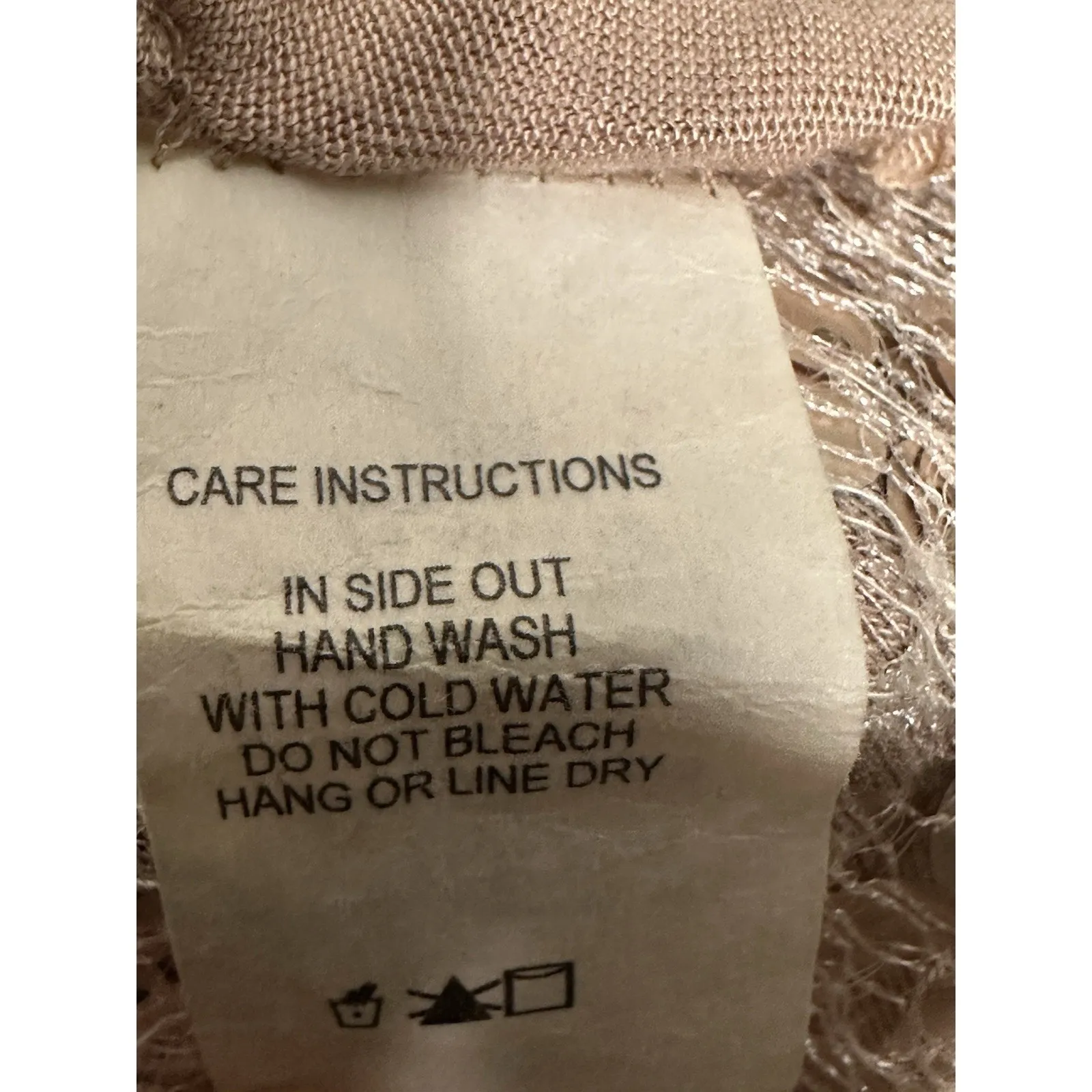 Charlotte Russe Champagne Gold Sequin Top Size Jr. Large - Image 7