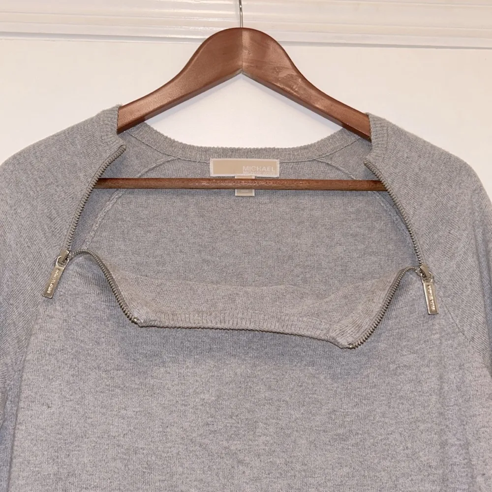 Michael Kors Zipper Collar Sweater - Image 6