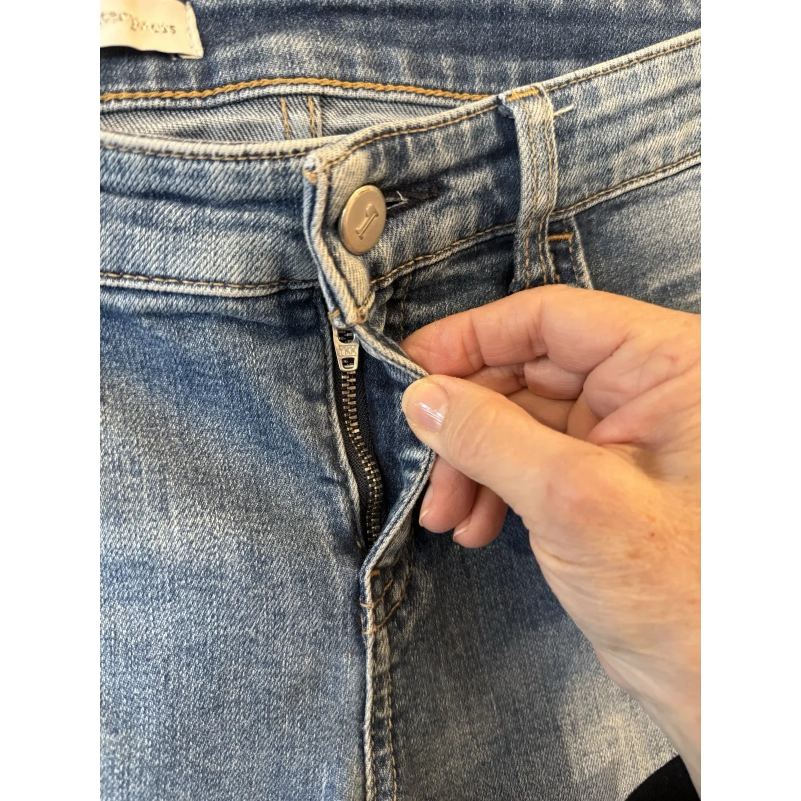 Anthropologie Pilcro And The Letterpress Womens Parallel Jeans Size 28 Blue - Image 7