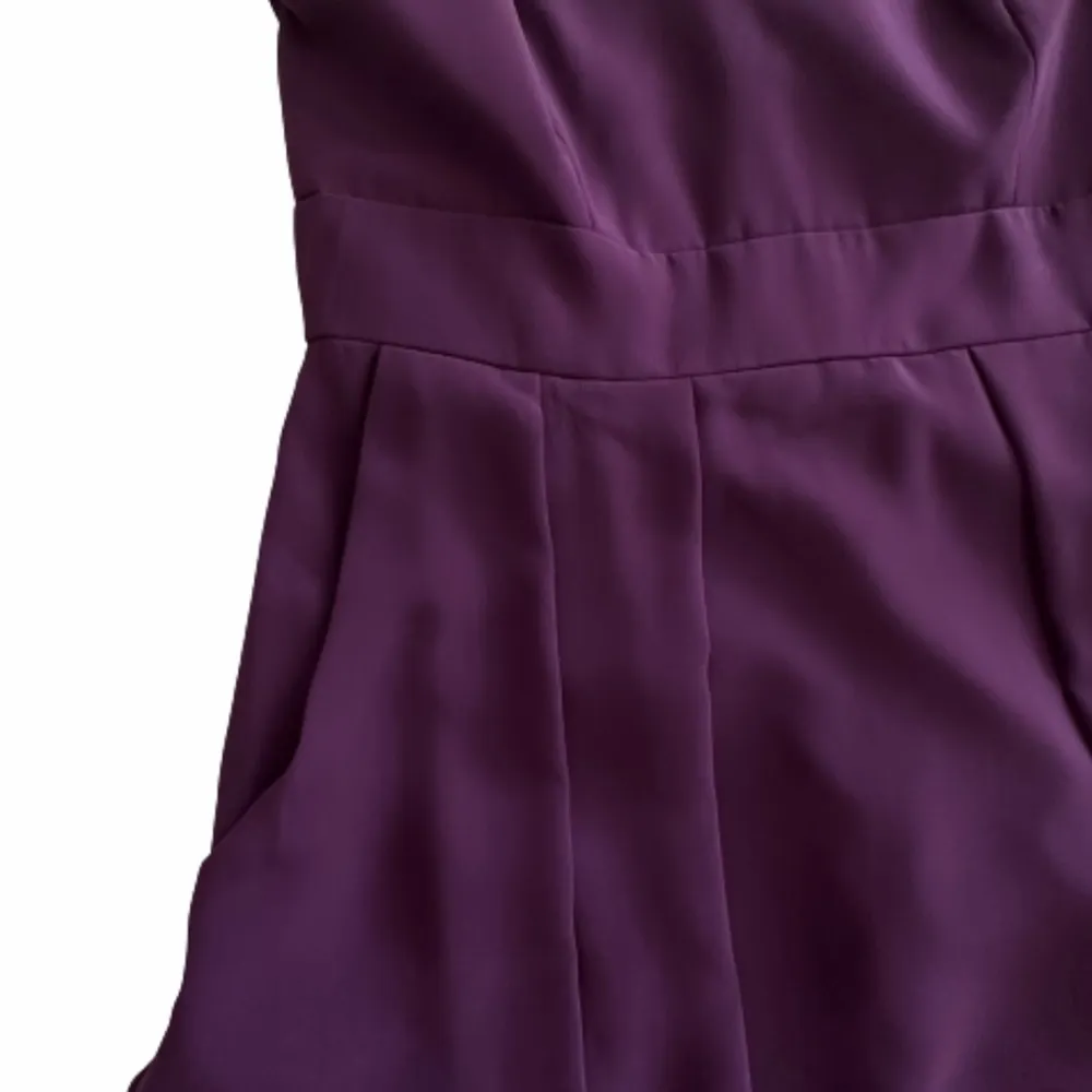 After Six Aubergine Spaghetti Strap Pleated Pocket Formal Dress 1514 Size 14 NEW - Image 11