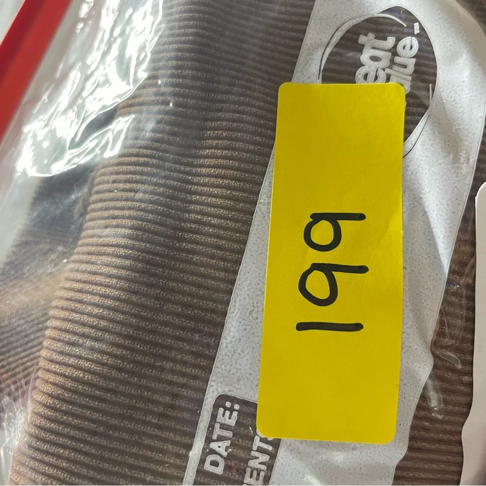 Joy Lab Brown Ribbed Seamless Leggings - Image 5