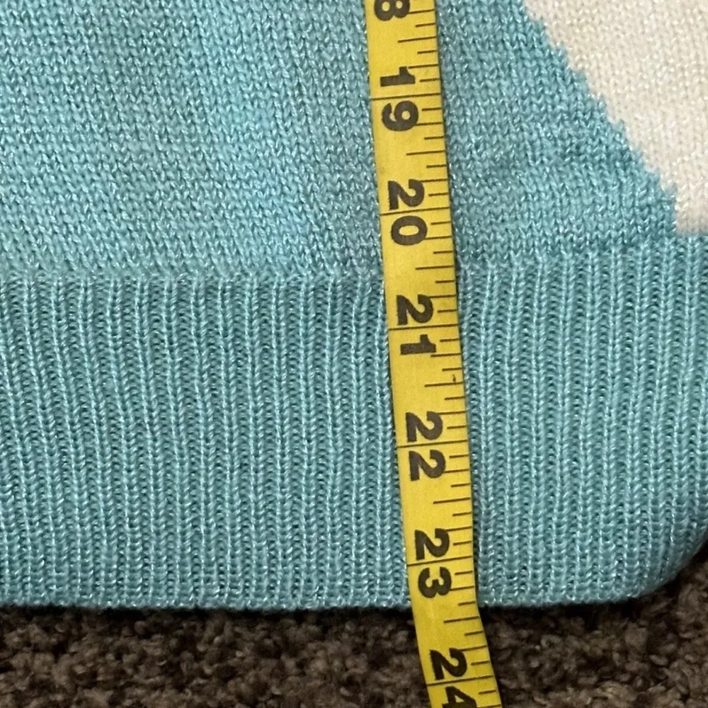 Jaclyn Smith Sweater Vintage 90’s Sparkle Glam Petite Lg Christmas Shoulder Pads - Image 8