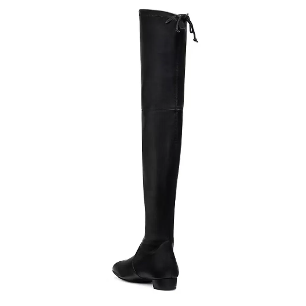 Stuart Weitzman Genna 25 City Boot Over the Knee Leather Black Size 36.5/6 NIB - Image 5