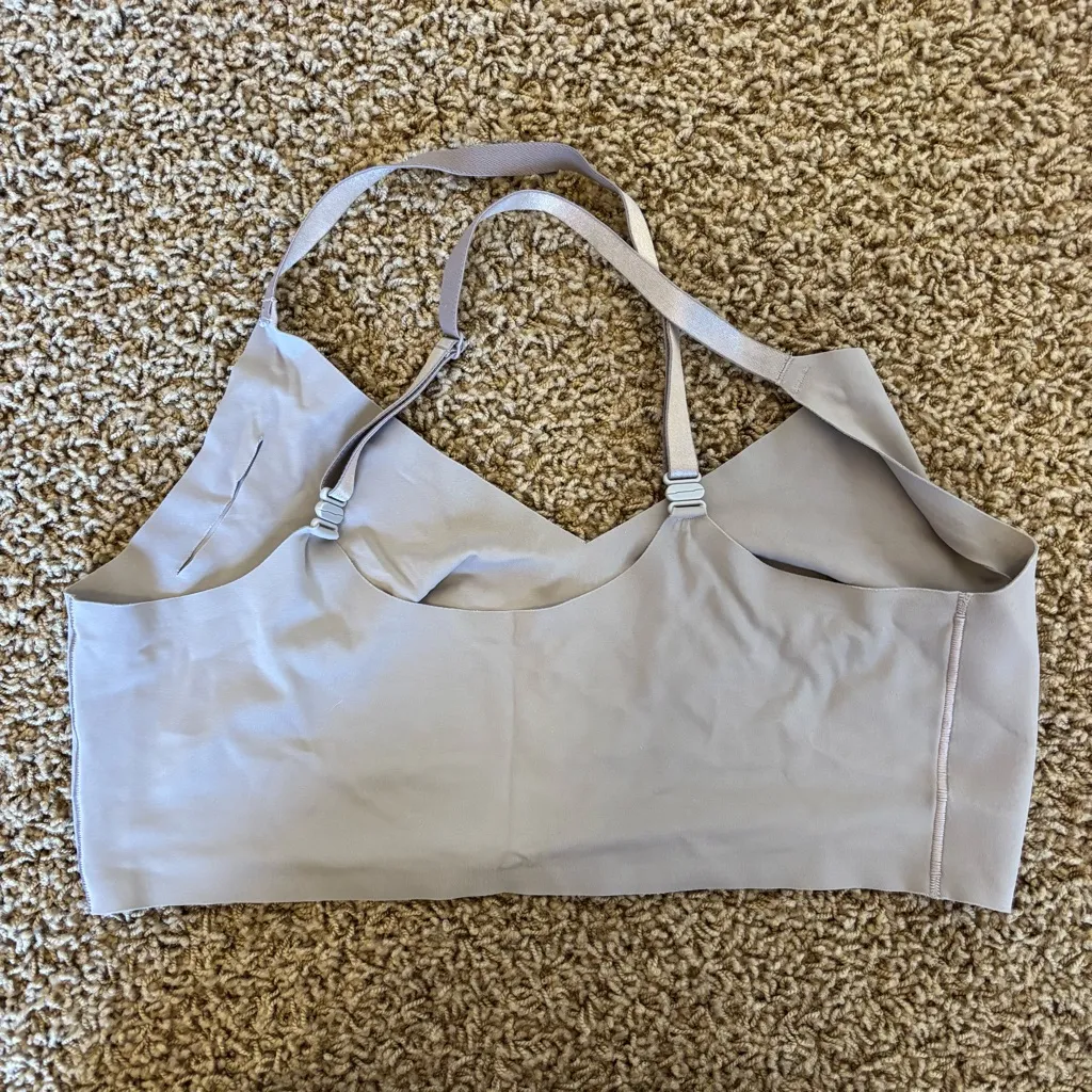 True & Co. Soft Gray Bandeau Size L - Image 2