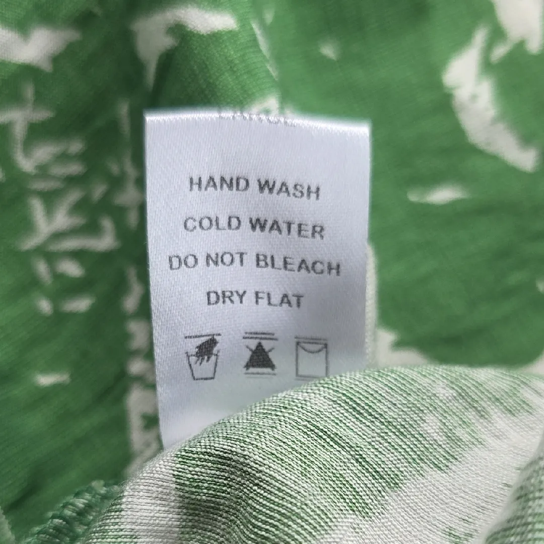 Pinkblush Dress Day Cutout Midi Dress Green Brushstroke Large - Image 7