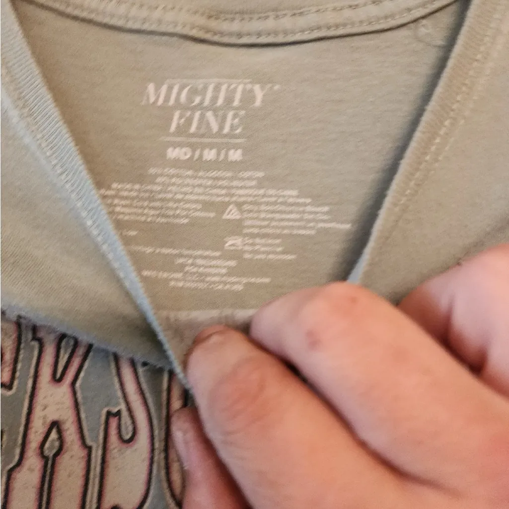 Mighty Fine motorcycle graphic t-shirt size womens medium - Image 3