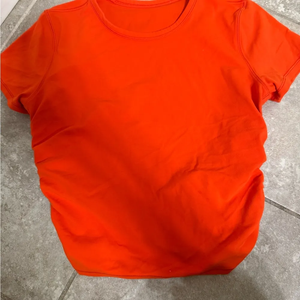 Lululemon All It Takes Nulu Red Women's Short Sleeve Top - Image 4