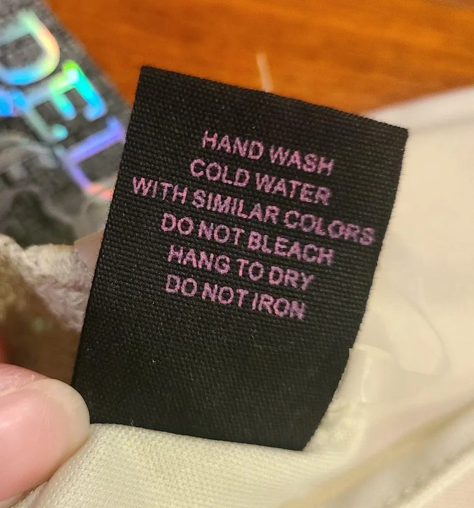 Faded Rose Light Green Lace Crop Top Size Large - Image 6