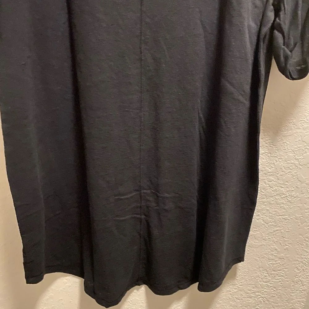 Victorias Secret Supermodel Black 2011 Fashion Show NYC Bling Burnout T-Shirt - Image 7