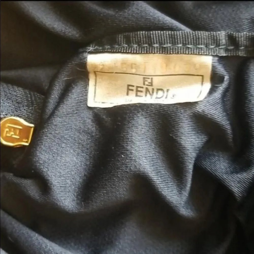 Fendi Duffle XL Foldable Black Weekend/Travel Bag​ - Image 6