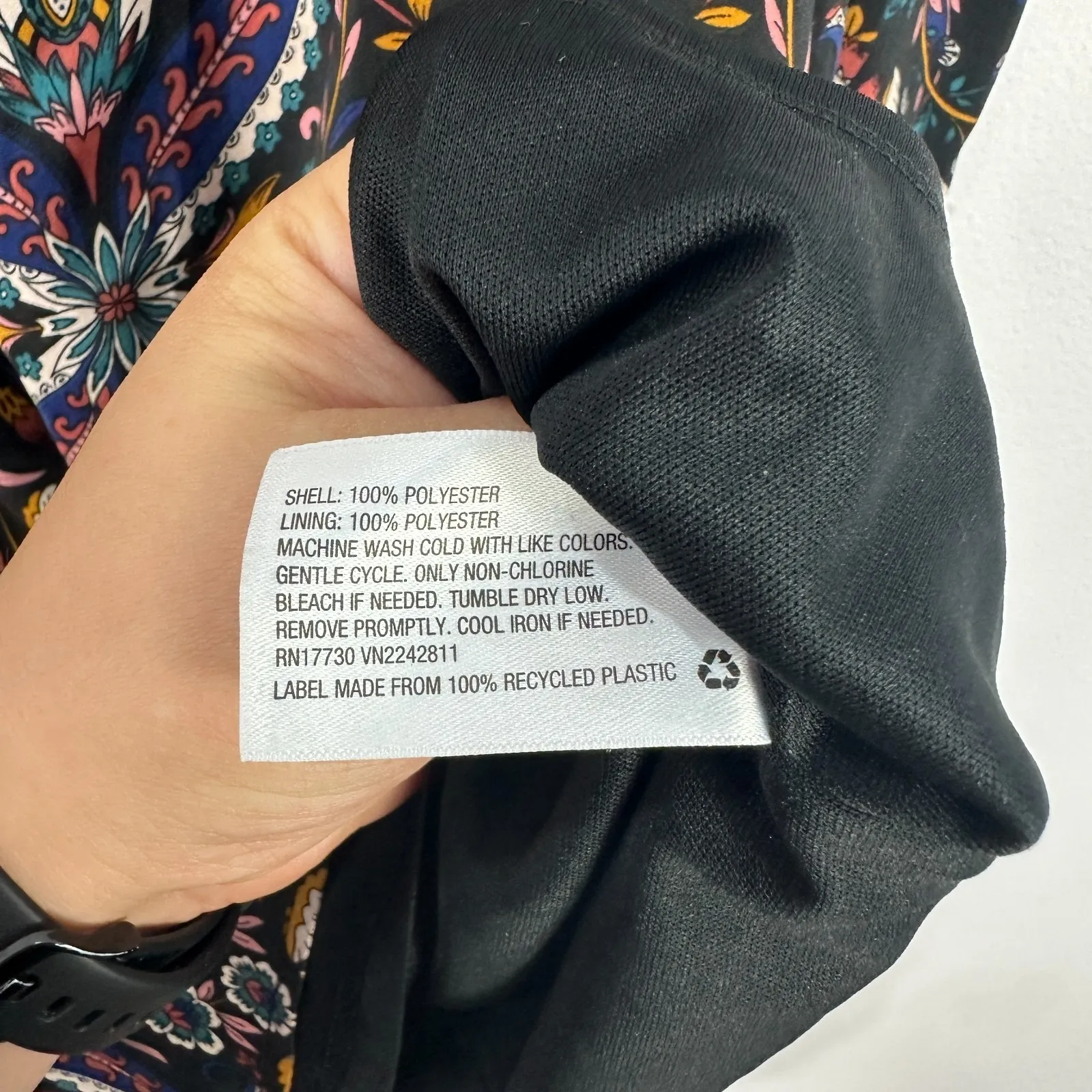 Xhilaration Dress S Boho‎ Indie Hippie Y2K Festival Cold Shoulder Ruffle NWT - Image 7