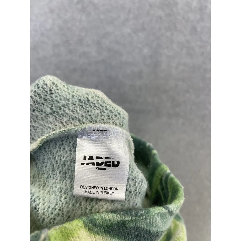 Jaded Women's Pull On Pants Ruched Hem Straight Leg Size 0 Wool Blend - Image 4