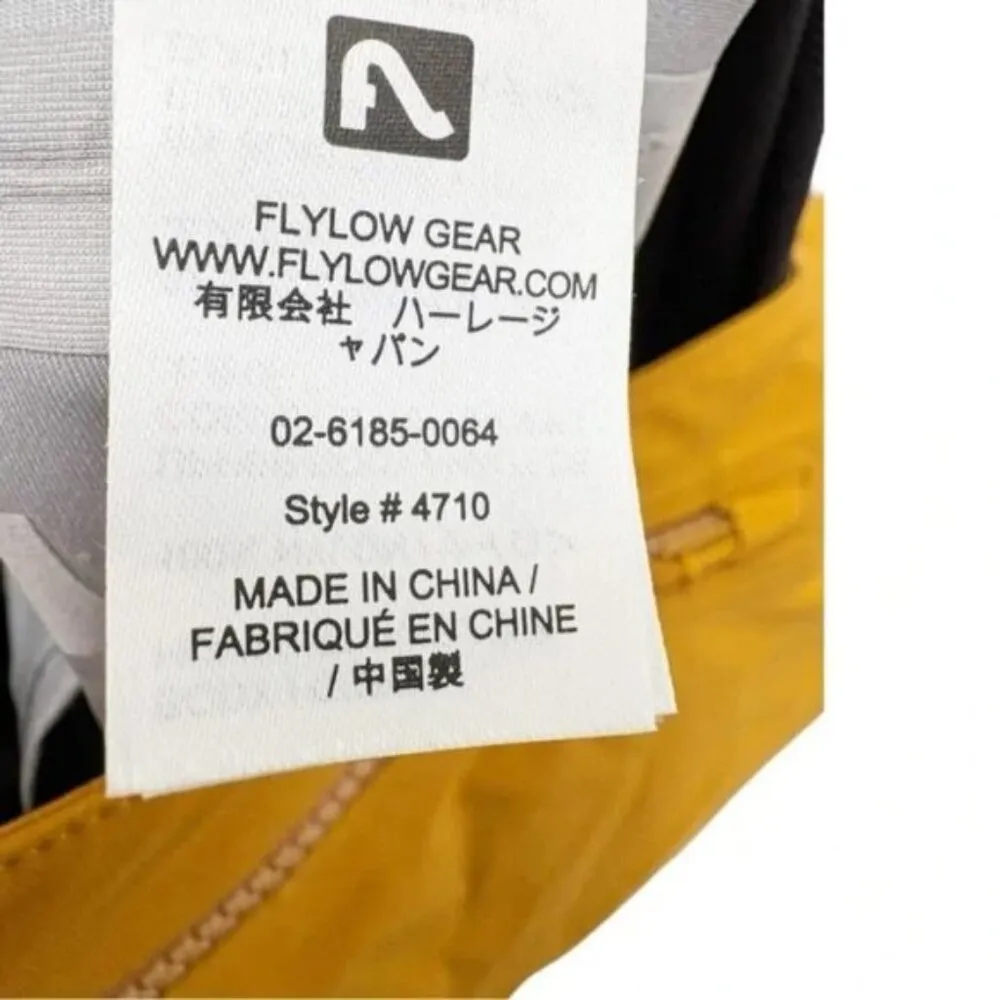 Flylow Siren Bib Snow Ski Pants Size Small NEW Orange - Image 9