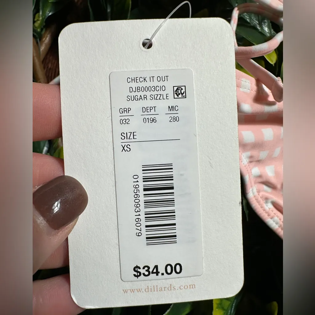 GB Check It Out Sugar Sizzle Bikini Set Size XS NWT - Image 6