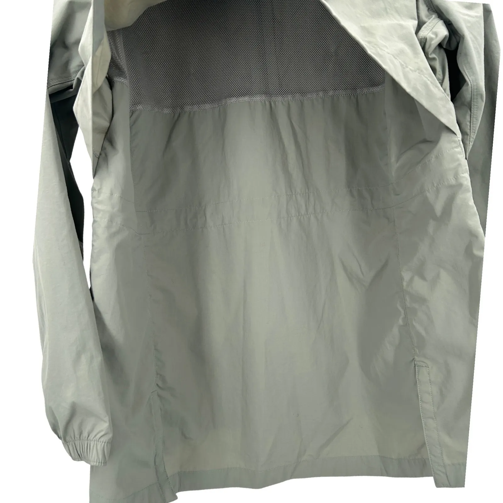 Duluth Trading Company Womens Water Repellent Hooded Lightweight Jacket Green XL - Image 5