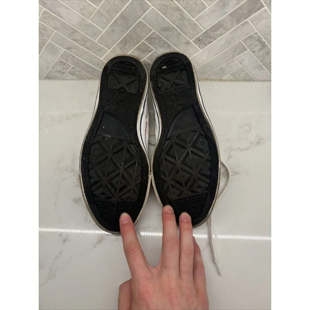 Converse Chuck Taylor All Star Madison OX Low Top‎ Solid White Womens Size 7 - Image 8