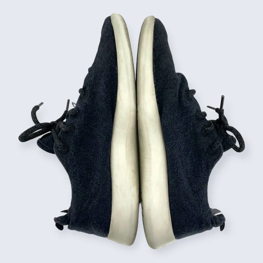 Allbirds Wool Runners Charcoal Gray Black Wool Lace Up Sneaker 9 - Image 5