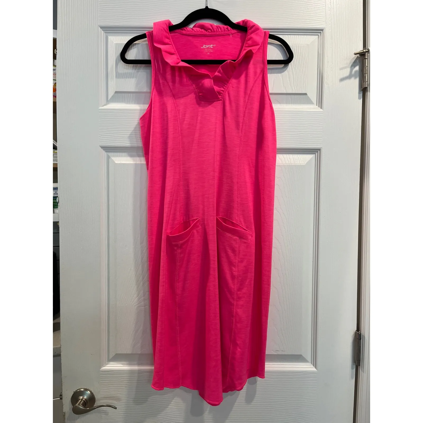 Jofit XS tennis dress golf Lilly‎ pink athletic Lulu ruffle - Image 2