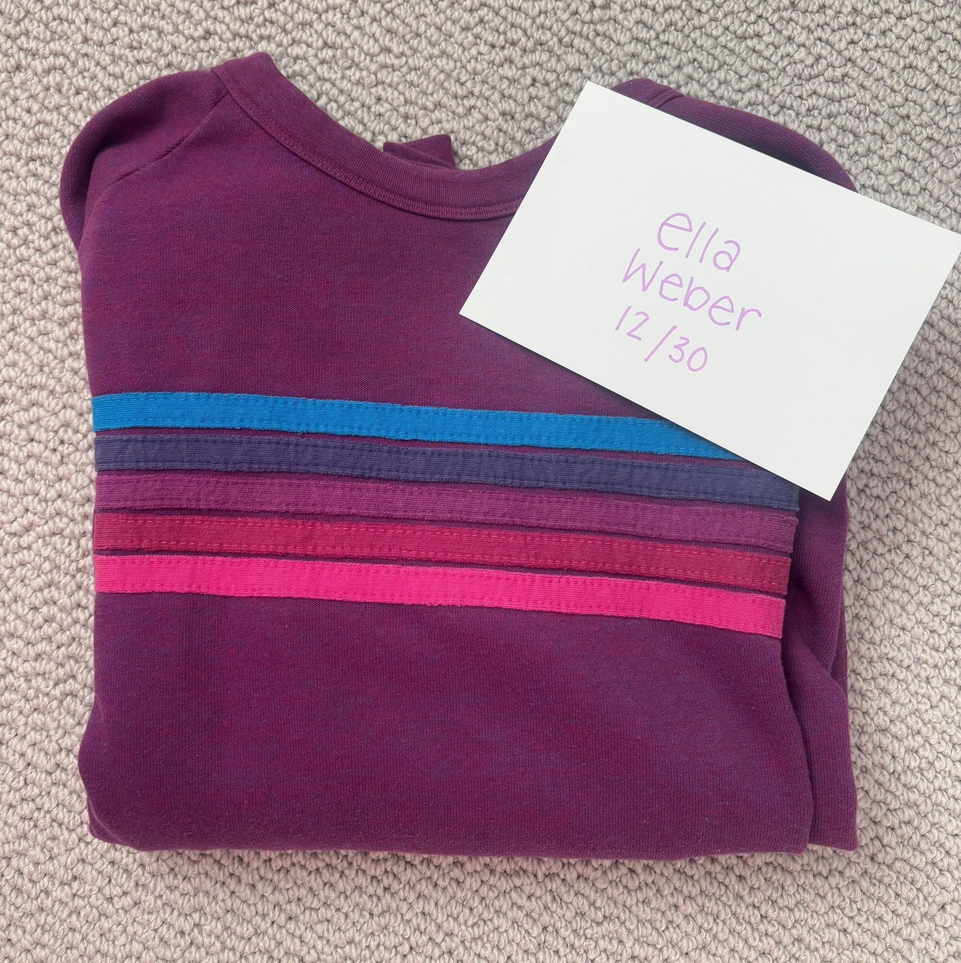 Purple  Sweatshirt - Image 2