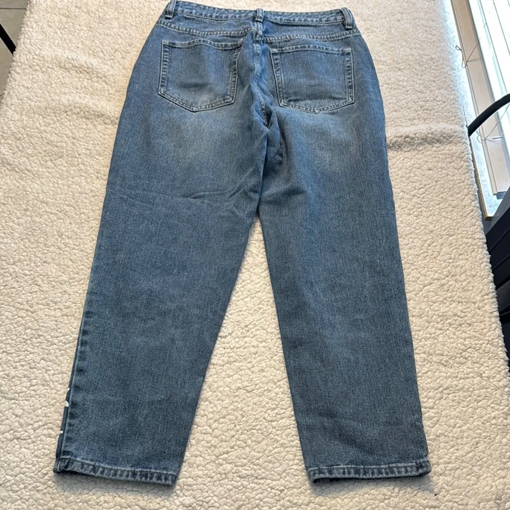 Cali 1850 Artistic Blue Straight Leg Jeans - Image 5