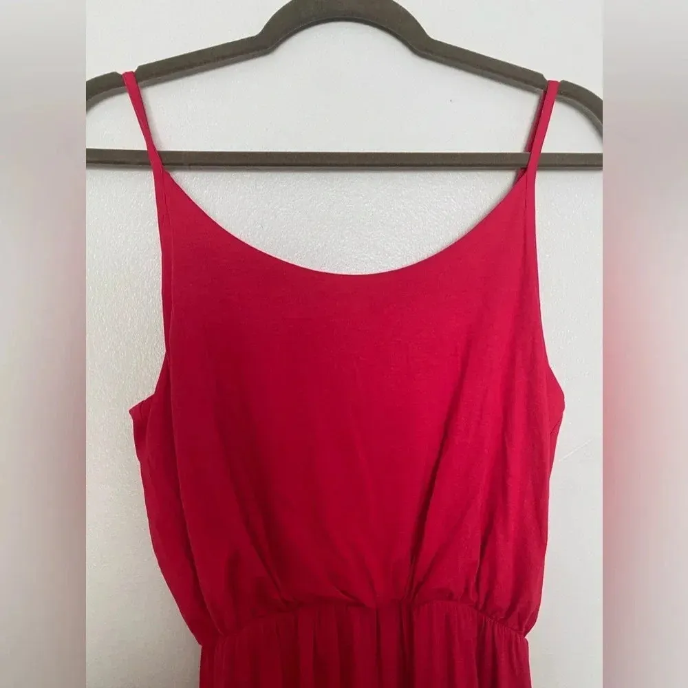 NWTs Olivia Rae Maxi Dress Effortless Vaca Feminine Spring Summer 4th of July L - Image 3