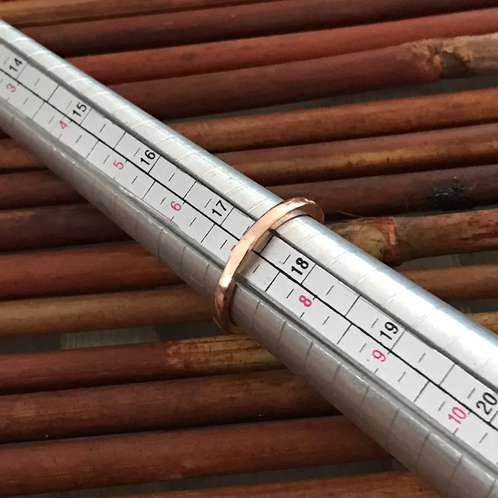 Teardrop Solitaire Ring Rose Gold color size 7 - Image 6