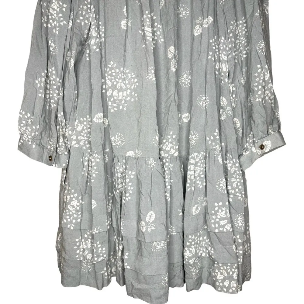 Holding Horses Pavin Ruffle Tiered Button-Down Tunic Top - Image 9
