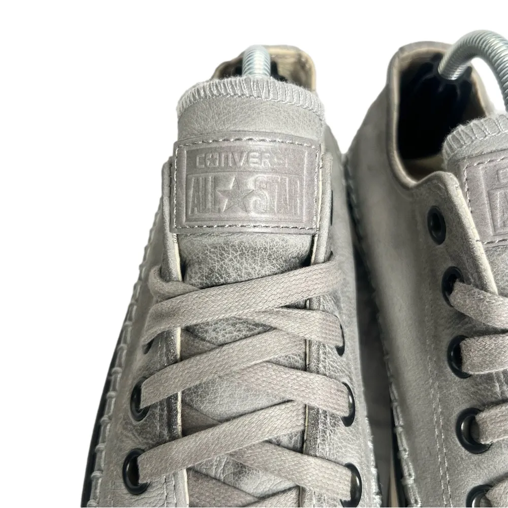 Converse x John Varvatos CT OX Blanket Stitch Unisex Gray Shoe Size 7 or 5 - Image 4